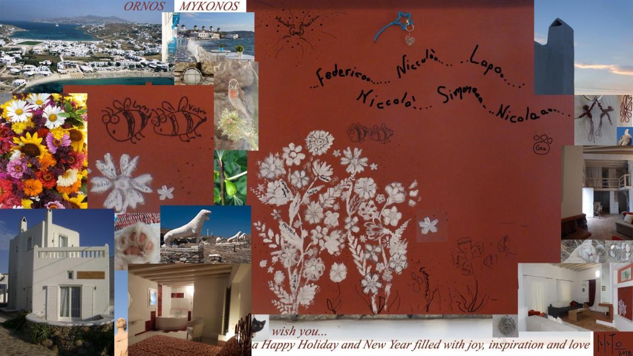Mykonos Ornos Redocher Home Exterior foto
